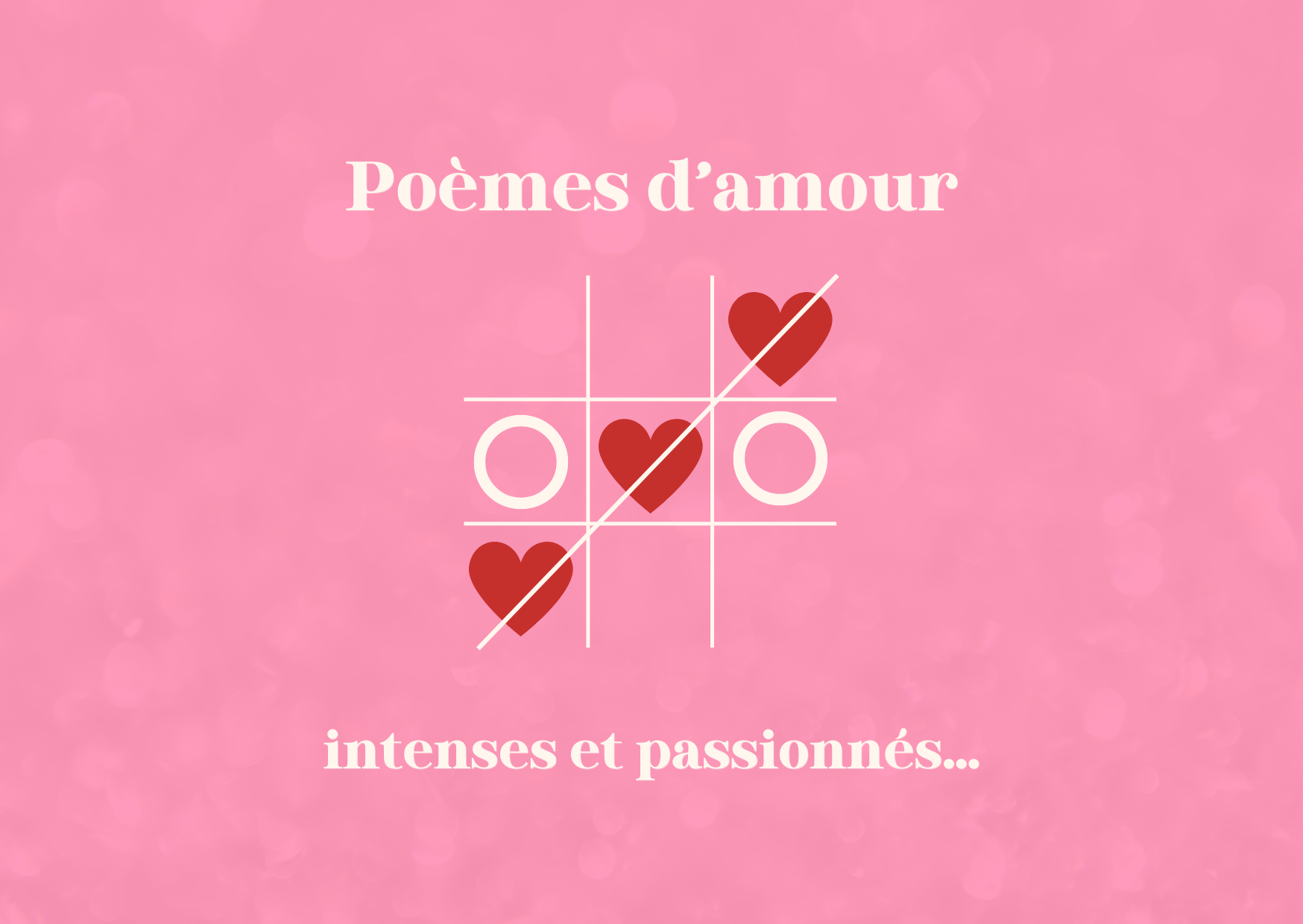Poème d’amour pour lui : intense et passionné